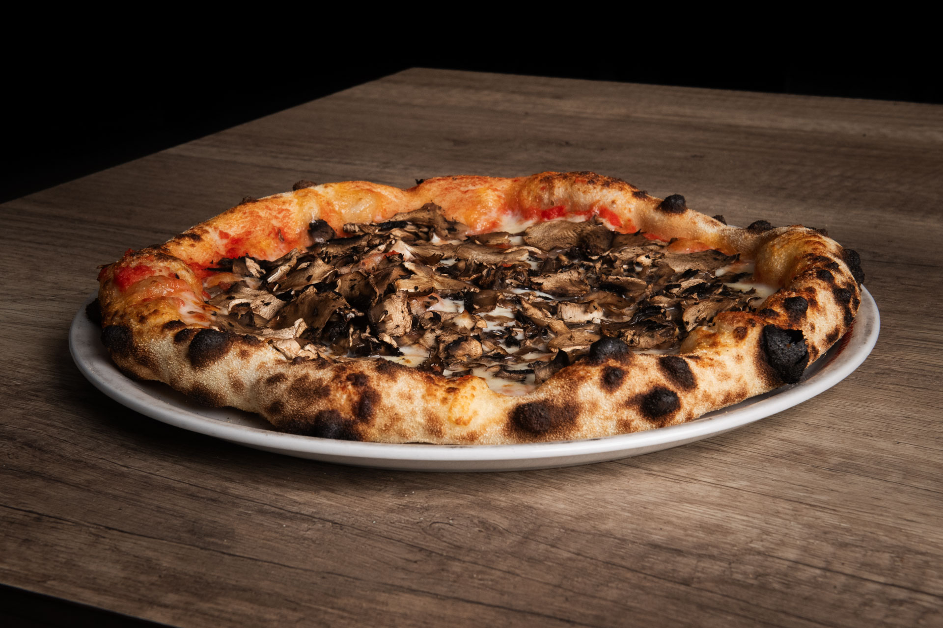 Funghi — vista laterale